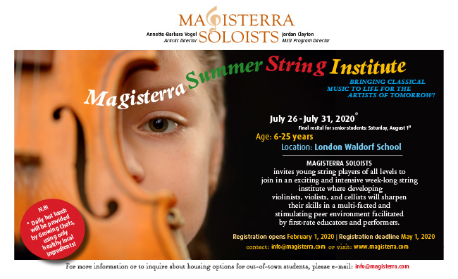 magisterra summer string institute